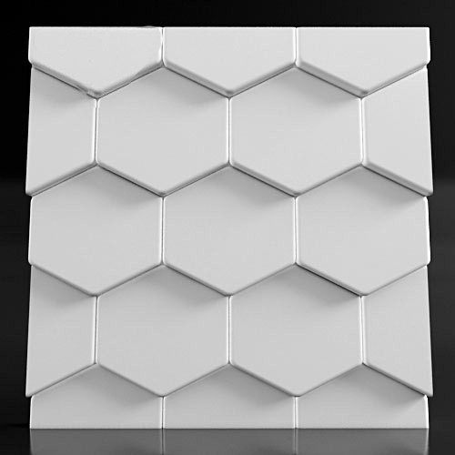 3d панель из гипса Roof