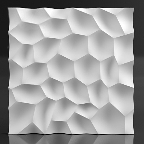3d панель из гипса Slope