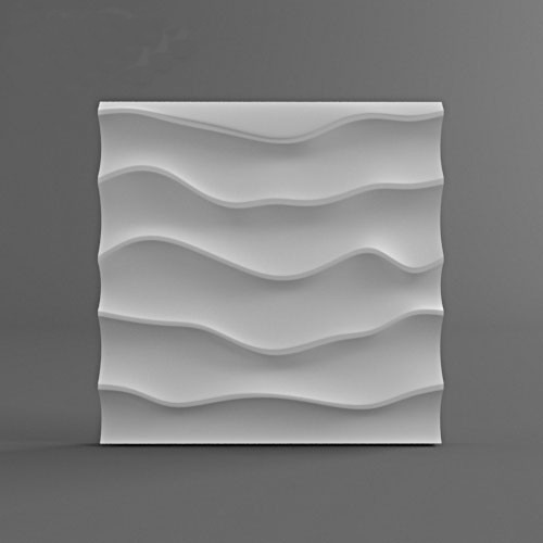 3d панель из гипса Дюна
