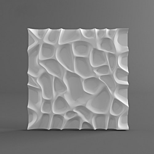 3d панель из гипса Риске
