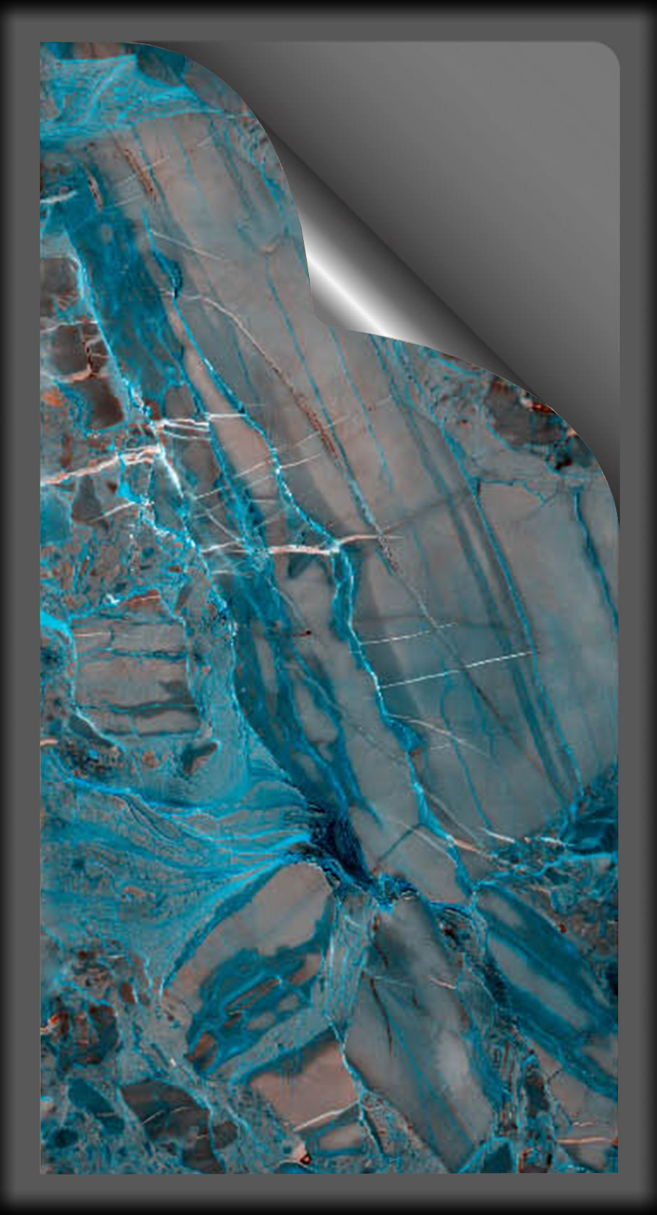 Bleu Fleuri