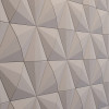 3D панель гипсовая «ГЕКСАГОН ТЕХНО» размер 50х50 см