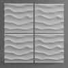 3d панель из гипса Дюна